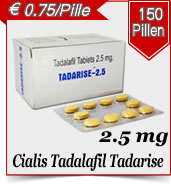 Tadalafil Tadarise 2.5 mg
